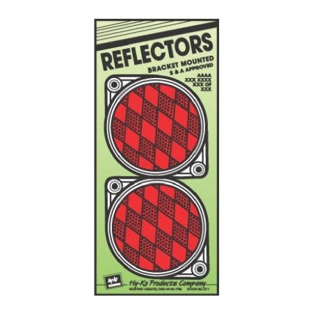 Hillman 2PK 3 RED Reflector 844010